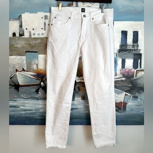 Women’s Gap True Skinny White Jeans, size 29